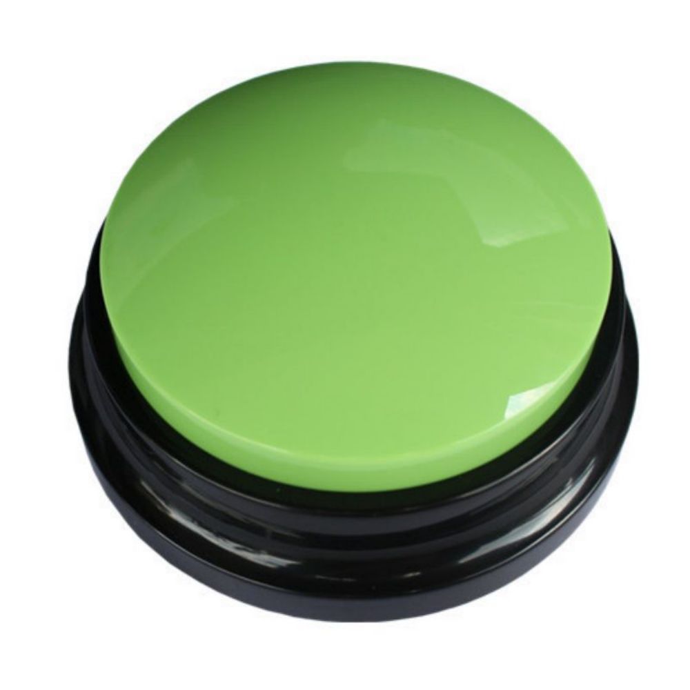 HKM-0576829 Pet Communication Training Buzzer with 30-Second Voice Record and Playback Function