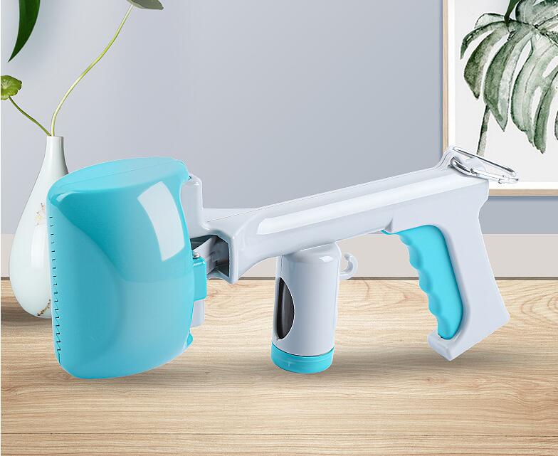 HKM-0577341 Extended Handle Toilet Picker for Dogs and Cats - Plastic, Blue, Available in Small and Large Sizes