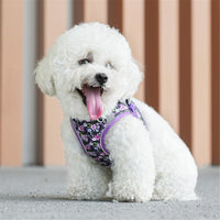 HKM-0579133 Reflective No Pull Adjustable Soft Mesh Dog Harness and Leash Set for Small to Medium Dogs