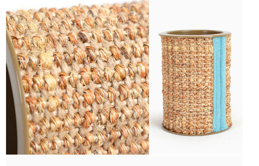 HKM-0579517 Sisal Cat Scratching Post with Bell - Durable and Entertaining Scratcher for All Cat Breeds