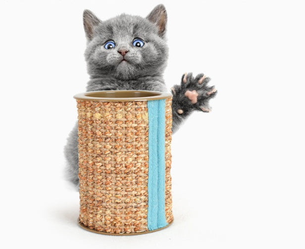 HKM-0579517 Sisal Cat Scratching Post with Bell - Durable and Entertaining Scratcher for All Cat Breeds