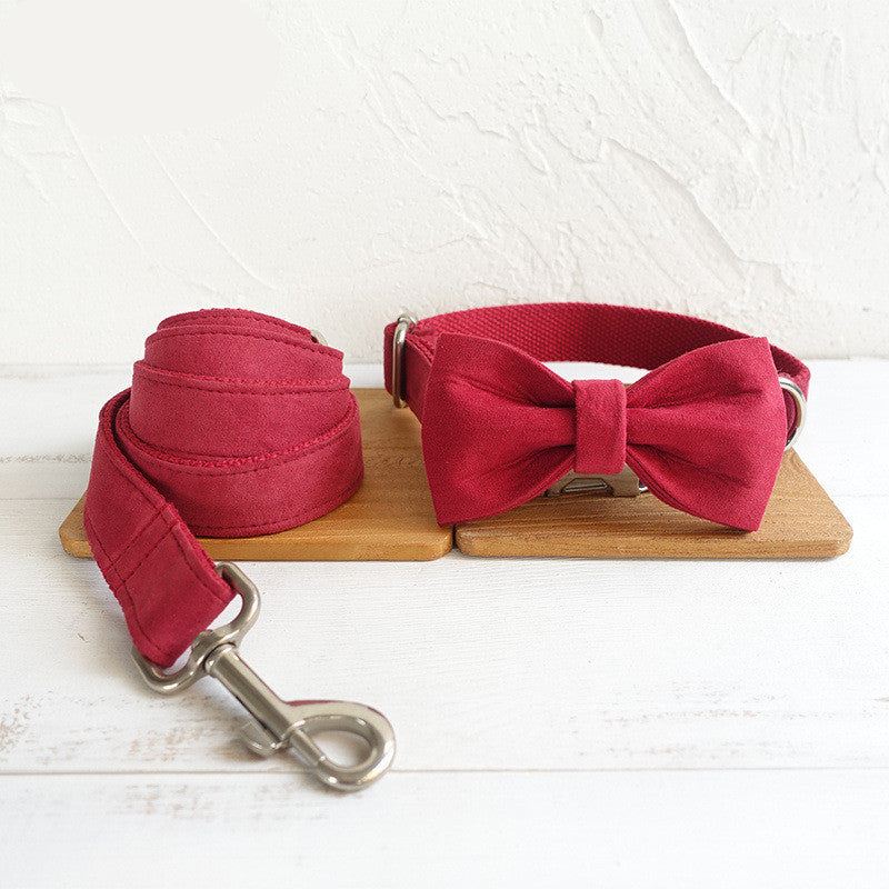 HKM-0581565 Stylish Dog Collar Bow in Multiple Sizes for Fashionable Pet Care