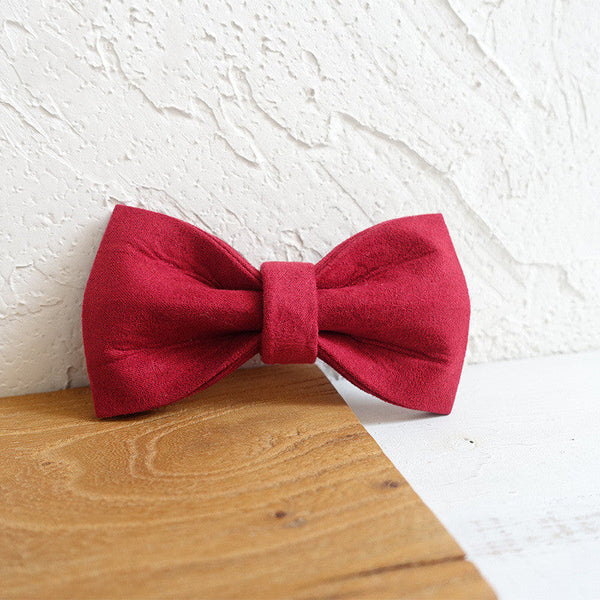 HKM-0581565 Stylish Dog Collar Bow in Multiple Sizes for Fashionable Pet Care