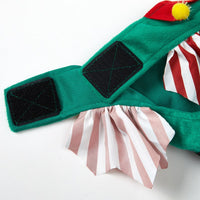 HKM-0581693 Warm Green Dog Skirt for Christmas ¨C Cute Pet Clothing in Various Sizes