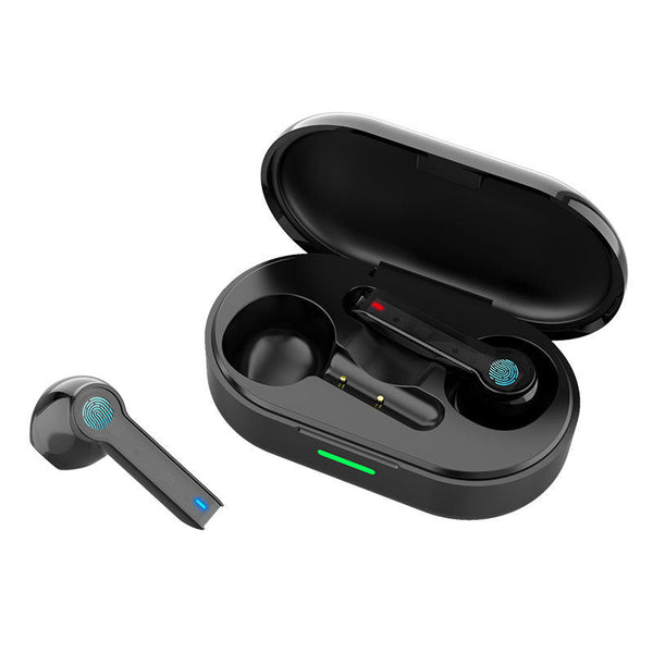 HKM-058323 Wireless Bluetooth Headset - Stereo Earplugs with 5.0 Connectivity for Binaural Use