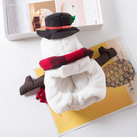 HKM-0583485 Snowman Costume for Pets - Fun Christmas Apparel in Sizes S, M, L, XL