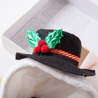 HKM-0583485 Snowman Costume for Pets - Fun Christmas Apparel in Sizes S, M, L, XL