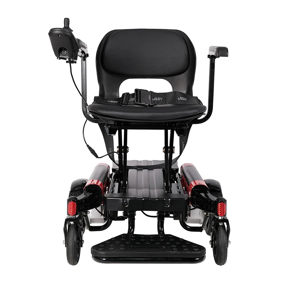 HKM-058451 Lightweight Electric Folding Wheelchair with Aluminum Alloy Frame - Model D07