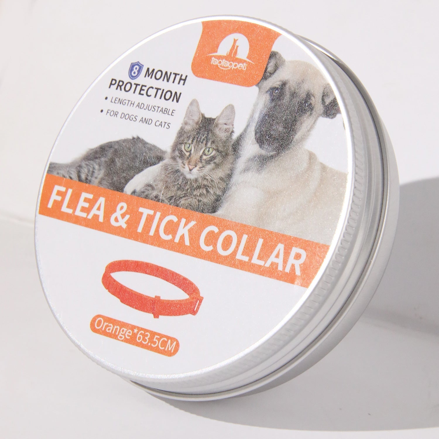 HKM-0585149 Adjustable Anti-Bite Collar for Dogs and Cats - Monochrome PVC Design, Available in Four Colors