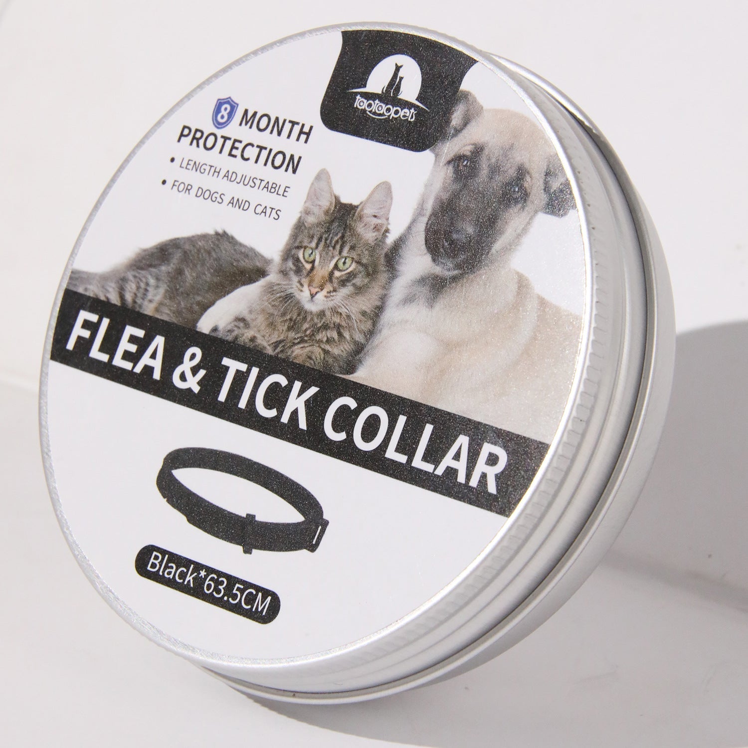 HKM-0585149 Adjustable Anti-Bite Collar for Dogs and Cats - Monochrome PVC Design, Available in Four Colors