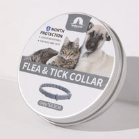 HKM-0585149 Adjustable Anti-Bite Collar for Dogs and Cats - Monochrome PVC Design, Available in Four Colors