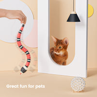 HKM-0586685 Interactive Electric Induction Snake Toy - 40cm Plastic Fun for All Ages