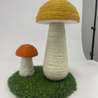 HKM-0588349 Cat Climb Pillars with Unique Mushroom Design for Interactive Play and Vertical Exploration