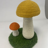 HKM-0588349 Cat Climb Pillars with Unique Mushroom Design for Interactive Play and Vertical Exploration