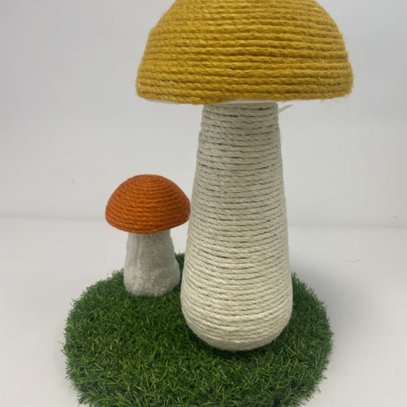 HKM-0588349 Cat Climb Pillars with Unique Mushroom Design for Interactive Play and Vertical Exploration