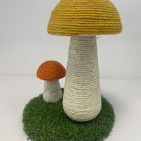 HKM-0588349 Cat Climb Pillars with Unique Mushroom Design for Interactive Play and Vertical Exploration