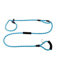 HKM-0588861 Durable Nylon Dog Traction Rope with Shock Absorption Design and Adjustable Handheld Options