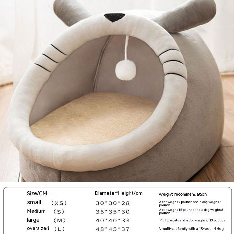 HKM-0589117 Cozy Removable and Washable Kennel for Small Dogs in Various Designs
