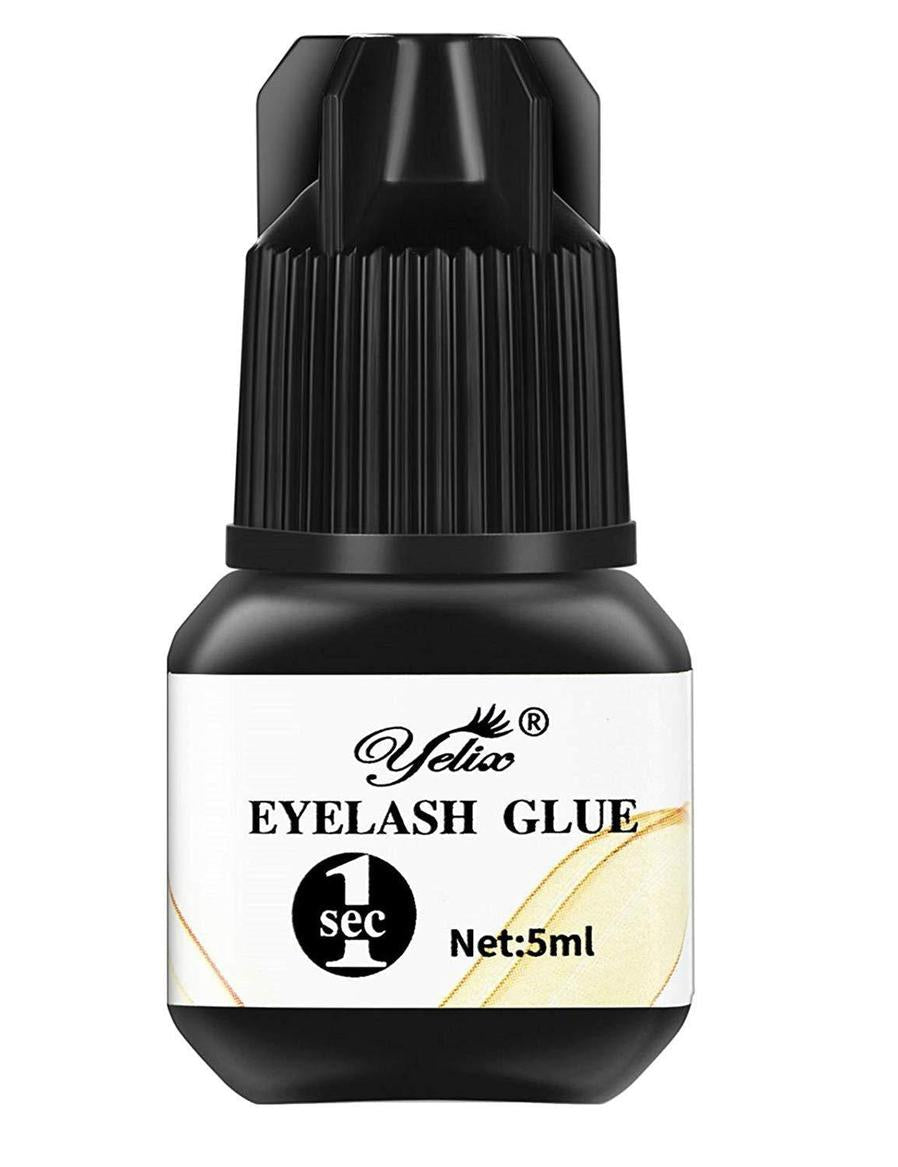 HKM-058963 Quick-Dry Eyelash Glue 5ml - Soft Texture, Lasting Hold, Fast Drying (1-2 Seconds)
