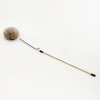 HKM-0589885 Cat Chew Toy with Funny Plush Stick - Available in Multiple Colors