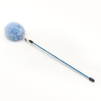 HKM-0589885 Cat Chew Toy with Funny Plush Stick - Available in Multiple Colors