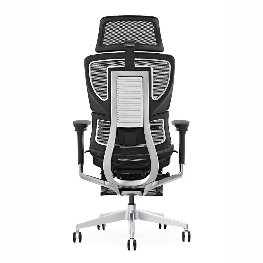 HKM-059027 Ergonomic Mesh High Back Office Chair with Swivel Function and Adjustable Features
