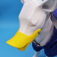 HKM-0590909 Dog Duckbilled Silicone Mouth Cover for Small to Medium Pets - Available in Multiple Colors