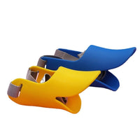 HKM-0590909 Dog Duckbilled Silicone Mouth Cover for Small to Medium Pets - Available in Multiple Colors