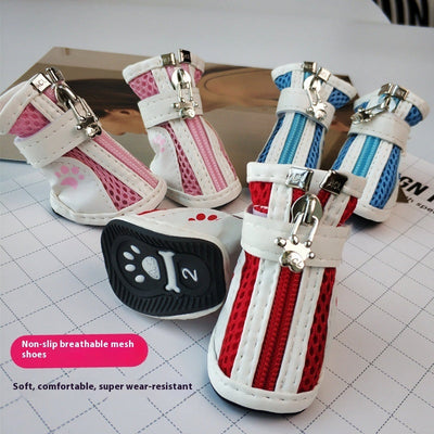 HKM-0591677 Stylish Non-Slip Pet Sneakers for Dogs - Available in Multiple Colors and Sizes