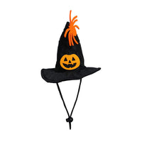 HKM-0592445 Skull Pattern Hat and Scarf Set with Cat Cape and Spider Web Design