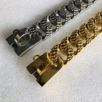 HKM-0592829 Stainless Steel P Chain Dog Chain in Multiple Sizes for Pet Safety and Durability