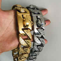 HKM-0592829 Stainless Steel P Chain Dog Chain in Multiple Sizes for Pet Safety and Durability