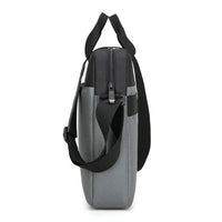 HKM-059283 Versatile Oxford Material Laptop Briefcase with Crossbody Strap for Business Use