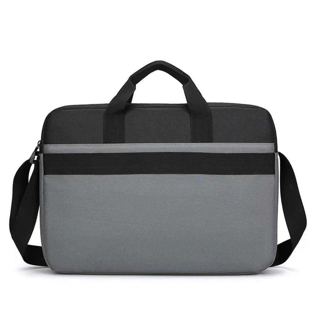 HKM-059283 Versatile Oxford Material Laptop Briefcase with Crossbody Strap for Business Use