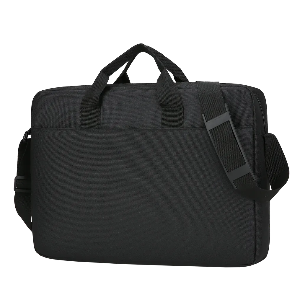 HKM-059283 Versatile Oxford Material Laptop Briefcase with Crossbody Strap for Business Use