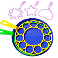 HKM-059411 Large Bubble Blowing Tool Set for Outdoor Fun - Soap Bubble Maker for Kids and Adults