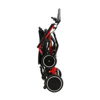 HKM-059603 Lightweight Folding 21.5KG Aluminum Alloy Power Wheelchair with Dual Motors and 20km Range