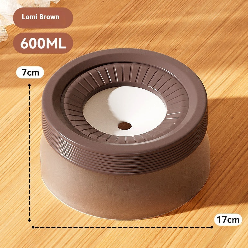 HKM-0596797 Pet Suspension Bowl for Medium and Small Dogs and Cats - Water Bowl, 600ml & 1200ml Sizes, PP Silicone