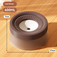 HKM-0596797 Pet Suspension Bowl for Medium and Small Dogs and Cats - Water Bowl, 600ml & 1200ml Sizes, PP Silicone