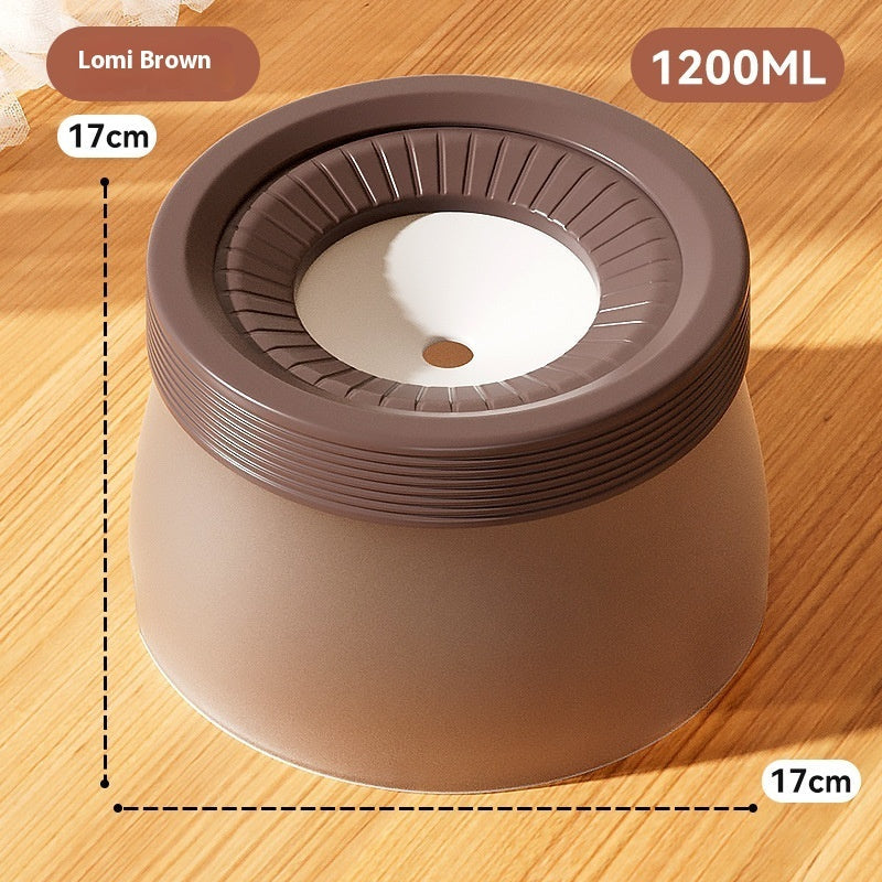 HKM-0596797 Pet Suspension Bowl for Medium and Small Dogs and Cats - Water Bowl, 600ml & 1200ml Sizes, PP Silicone