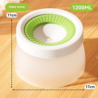 HKM-0596797 Pet Suspension Bowl for Medium and Small Dogs and Cats - Water Bowl, 600ml & 1200ml Sizes, PP Silicone