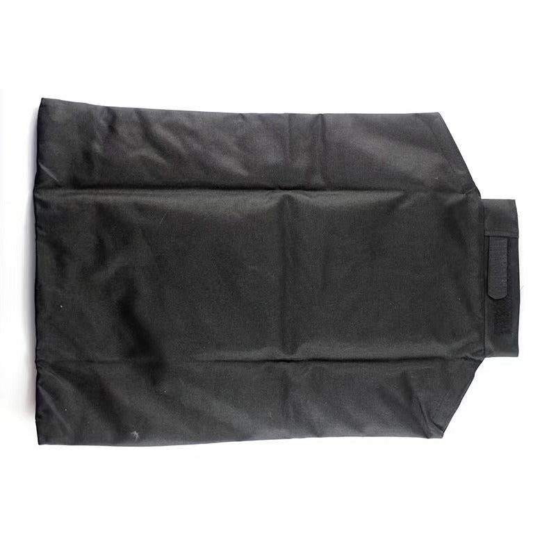 HKM-0597053 Foldable Cat Carrier Pouch for Nail Trimming - Soft Green & Black Tote Bag Design, Ideal for Adult Cats and Puppies