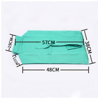 HKM-0597053 Foldable Cat Carrier Pouch for Nail Trimming - Soft Green & Black Tote Bag Design, Ideal for Adult Cats and Puppies