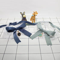 HKM-0598205 Lace Bowknot Bib for Small Dogs and Kittens - Lightweight Adjustable Saliva Towel