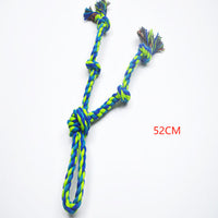 HKM-0599229 Heavy-Duty Cotton Rope Dog Toy Set for Large Breeds - Dental Chew & Tug of War Interactive Play