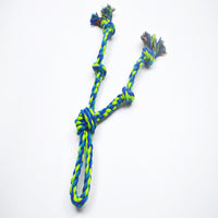 HKM-0599229 Heavy-Duty Cotton Rope Dog Toy Set for Large Breeds - Dental Chew & Tug of War Interactive Play