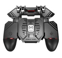 HKM-060051 Mobile Gaming Controller with Charging Function for Phones - Compatible with PUBG, Adjustable 90° Joystick, ABS & Silicone Materials