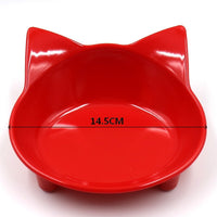 HKM-0600765 Anti-Slip Melamine Cat Bowl in Black for Easy Maintenance