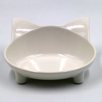 HKM-0600765 Anti-Slip Melamine Cat Bowl in Black for Easy Maintenance