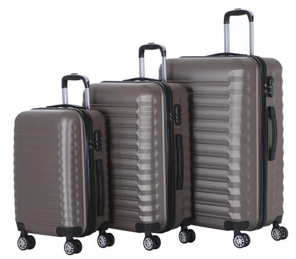 HKM-060115 4-Piece Universal Trolley Suitcase Set with 12/20/24/28 Inch Wheels for Travel